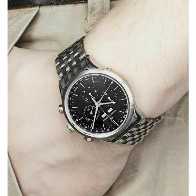 Maurice Lacroix Silver Lc1008-ss002-330-1 Mens Les Classiques Quartz Watch Maurice Lacroix Silver Lc1008-ss002-330-1 Mens Les Classiques Quartz Watch