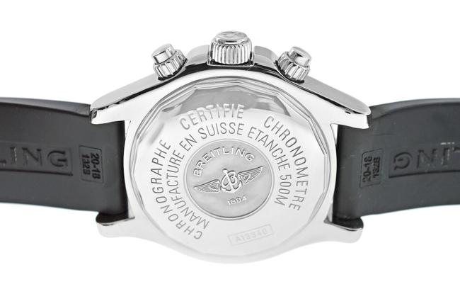 Breitling Silver Mens Superocean A13340 Stainless Steel 42mm Watch Breitling Silver Mens Superocean A13340 Stainless Steel 42mm Watch