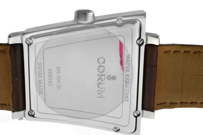 Corum Silver Mens Trapeze 106.404.20 Stainless Steel Quartz 41mm Watch Corum Silver Mens Trapeze 106.404.20 Stainless Steel Quartz 41mm Watch