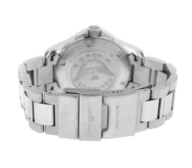 Longines Silver Mens Hydro Conquest L3.647.4 Stainless Steel Quartz Date Watch Longines Silver Mens Hydro Conquest L3.647.4 Stainless Steel Quartz Date Watch
