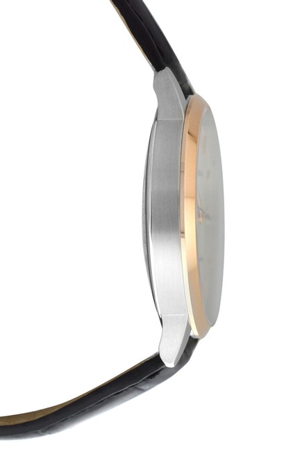 Montblanc Silver Gold New Mens Heritage Spirit 111624 Steel 39mm Watch Montblanc Silver Gold New Mens Heritage Spirit 111624 Steel 39mm Watch