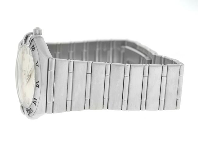 Omega Silver Mens Unisex Constellation 1512.30 Steel Date 34mm Quartz Watch Omega Silver Mens Unisex Constellation 1512.30 Steel Date 34mm Quartz Watch