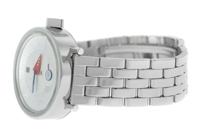 Alain Silberstein Silver Mens Bodoni Power Reserve Limited Ed 37mm Watch Alain Silberstein Silver Mens Bodoni Power Reserve Limited Ed 37mm Watch