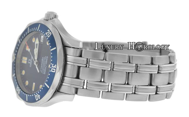 Omega Silver Mens Midsize Seamaster 2551.80 Bond Chronometer Watch Omega Silver Mens Midsize Seamaster 2551.80 Bond Chronometer Watch
