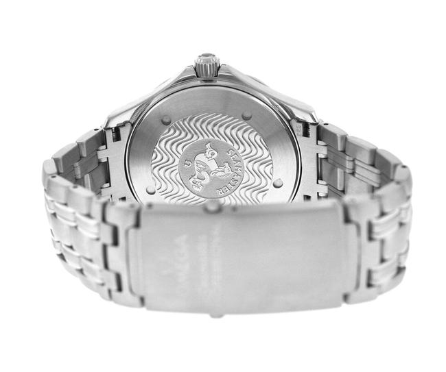 Omega Silver Mens Seamaster 2531.80 Chronometer Steel Date 41mm Watch Omega Silver Mens Seamaster 2531.80 Chronometer Steel Date 41mm Watch
