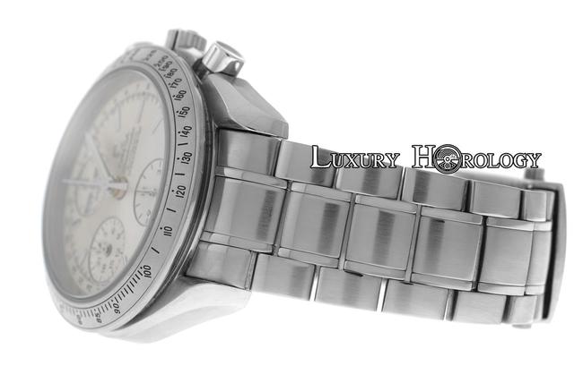 Omega Stainless Steel Mens Speedmaster 3221.30 Chronometer Chronograph Day Date Watch Omega Stainless Steel Mens Speedmaster 3221.30 Chronometer Chronograph Day Date Watch
