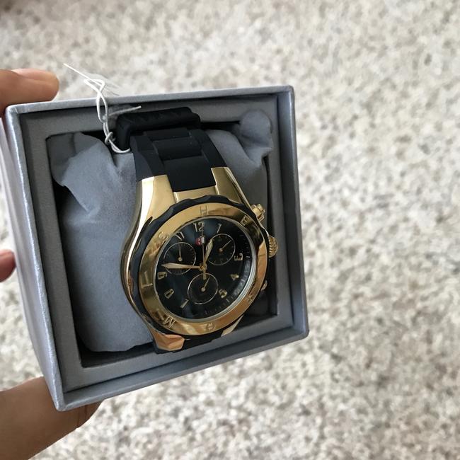 Michele Black Jelly Tahitian Bean Watch Michele Black Jelly Tahitian Bean Watch