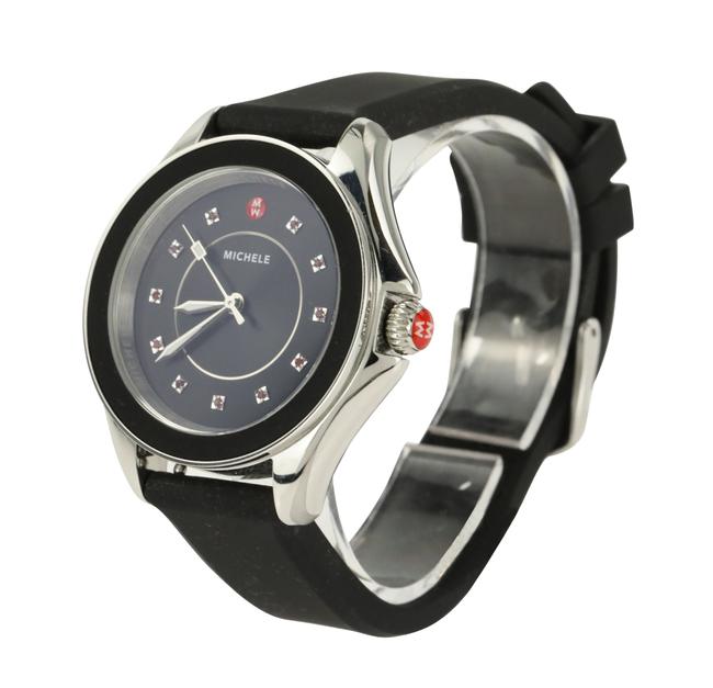 Michele Silver Cape Topaz Watch Michele Silver Cape Topaz Watch