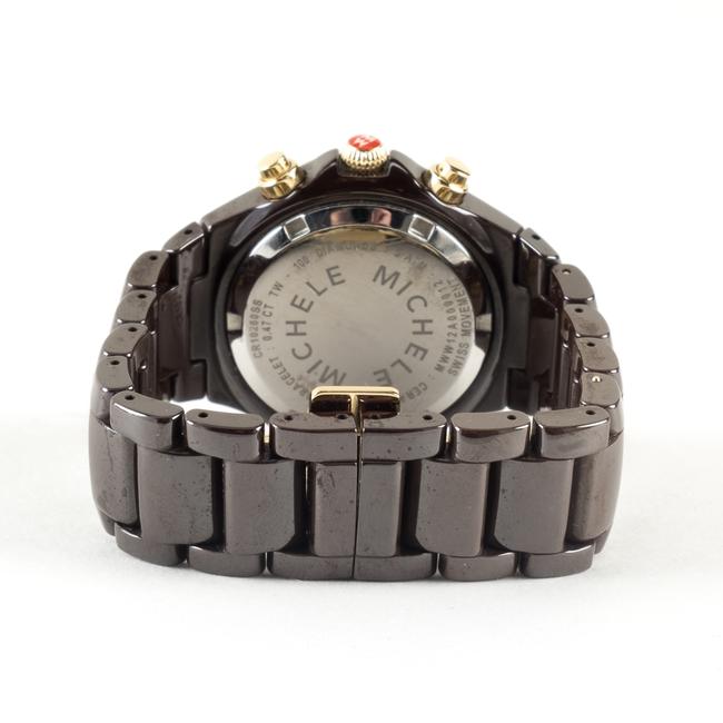 Michele Brown Chocolate Tahitian Ceramic Watch Michele Brown Chocolate Tahitian Ceramic Watch