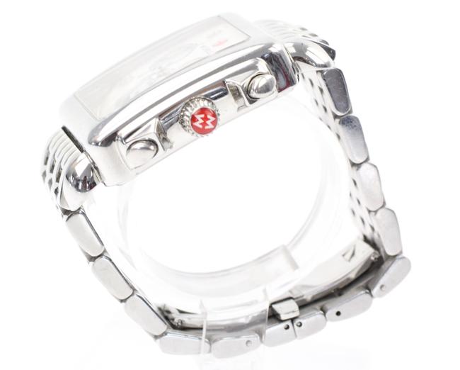 Michele Silver XL Diamond Deco Watch Michele Silver XL Diamond Deco Watch