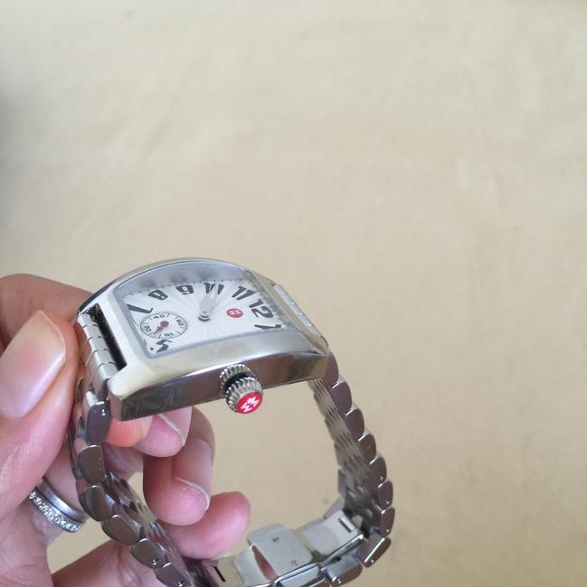 Michele Silver Mini Urban Watch Michele Silver Mini Urban Watch