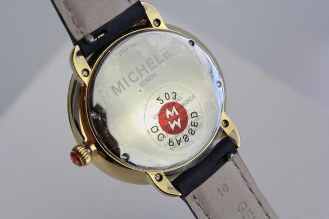 Michele Blue Gold Serein Mother Of Pearl Dial Watch Michele Blue Gold Serein Mother Of Pearl Dial Watch