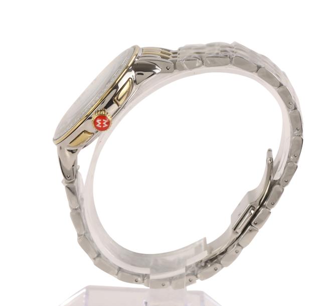 Michele Silver Gold Two Tone Serein Diamond Watch Michele Silver Gold Two Tone Serein Diamond Watch