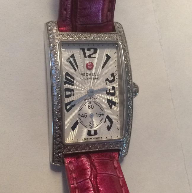 Michele Pink Urban Park Diamond Watch Michele Pink Urban Park Diamond Watch
