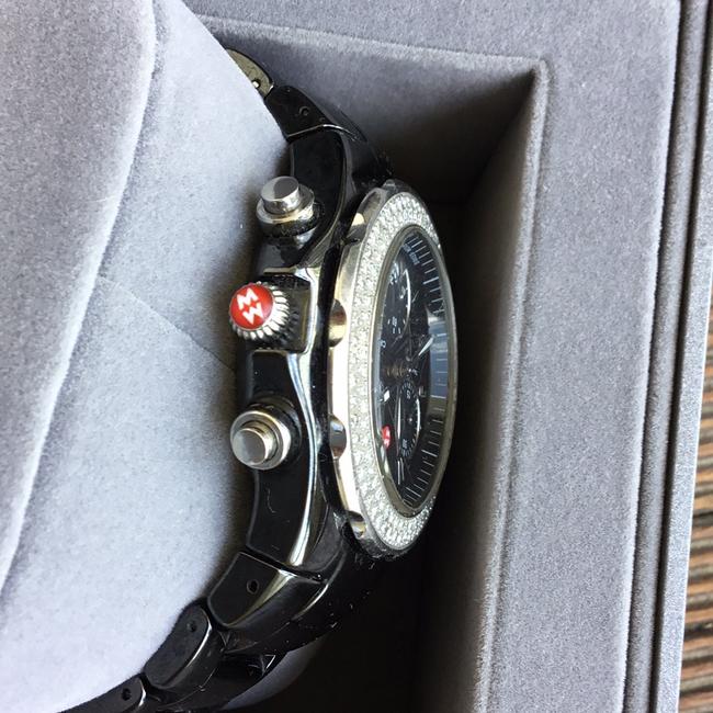 Michele Black / Tahitian Diamond Ceramic Mww128000002 Watch Michele Black / Tahitian Diamond Ceramic Mww128000002 Watch