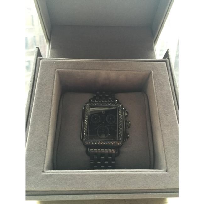 Michele Black Deco Noir Diamond Ip Ladies Watch Michele Black Deco Noir Diamond Ip Ladies Watch