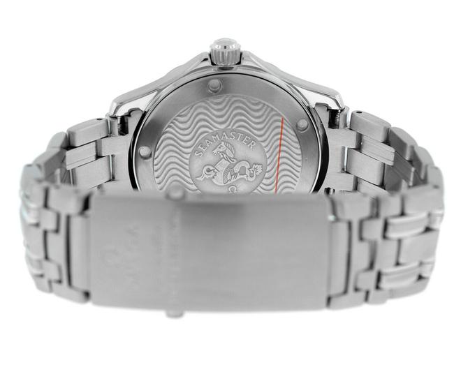 Omega Silver Seamaster 2561.8 Mens Midsize 36mm Stainless Steel Quartz Watch Omega Silver Seamaster 2561.8 Mens Midsize 36mm Stainless Steel Quartz Watch
