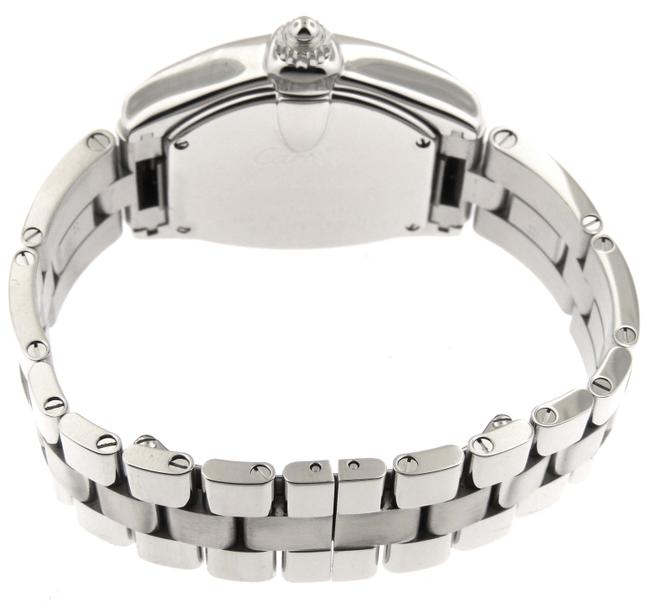 Cartier Silver Box Mint Ladies Roadster 2675 Ss 30x36mm Date & Papers Watch Cartier Silver Box Mint Ladies Roadster 2675 Ss 30x36mm Date & Papers Watch
