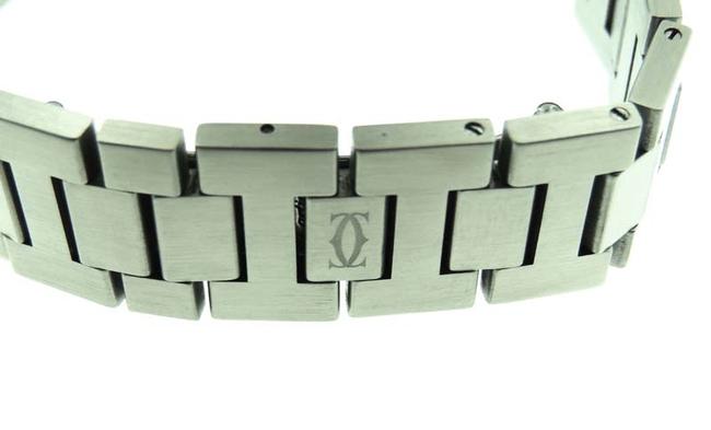 Cartier Pasha C 2324 Stainless Steel 35mm Date Analog Watch Cartier Pasha C 2324 Stainless Steel 35mm Date Analog Watch