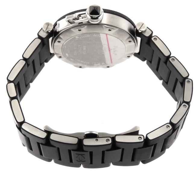 Cartier Black Mint Mens Pasha Seatimer 2790 Date Ss 40.5 B&p Watch Cartier Black Mint Mens Pasha Seatimer 2790 Date Ss 40.5 B&p Watch