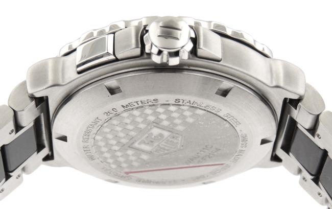 TAG Heuer Black Mint Men Formula 1 Chrono Alarm Wau111c Ceramic/Ss Date 42mm Watch TAG Heuer Black Mint Men Formula 1 Chrono Alarm Wau111c Ceramic/Ss Date 42mm Watch