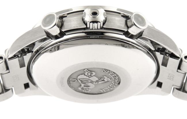 Omega Silver Mens Speedmaster Triple Calendar Chrono 39mm Ss Watch Omega Silver Mens Speedmaster Triple Calendar Chrono 39mm Ss Watch