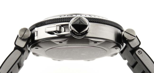Cartier Black Mint Mens Pasha Seatimer Date Ss 40.5 Mm Watch Cartier Black Mint Mens Pasha Seatimer Date Ss 40.5 Mm Watch