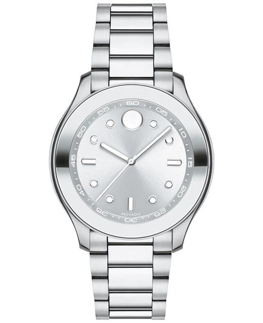 Movado Silver Bold Stainless Steel Bracelet Womens 3600415 Watch Movado Silver Bold Stainless Steel Bracelet Womens 3600415 Watch