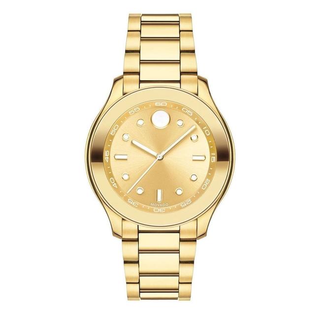 Movado Gold Stainless Bracelet Midsize Womens 3600416 Watch Movado Gold Stainless Bracelet Midsize Womens 3600416 Watch