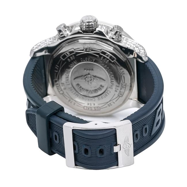 Breitling White Super Avenger A13370 48mm Diamond Dial with 20.50 Ct Watch Breitling White Super Avenger A13370 48mm Diamond Dial with 20.50 Ct Watch