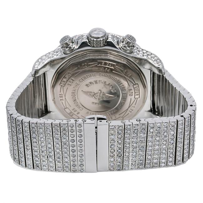 Breitling Blue Super Avenger A13370 48mm Diamond Dial with 24.85 Ct Watch Breitling Blue Super Avenger A13370 48mm Diamond Dial with 24.85 Ct Watch