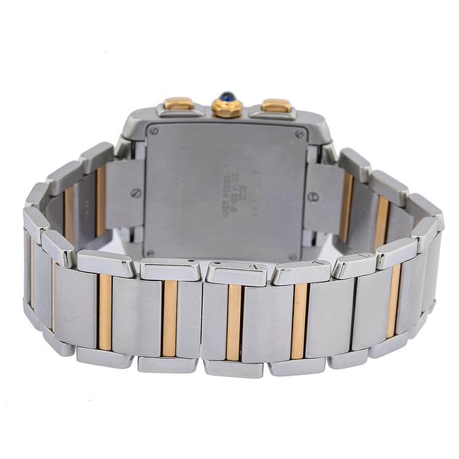 Cartier White Tank Fran?aise W51004q4 28mm Dial with Stainless Steel Watch Cartier White Tank Fran?aise W51004q4 28mm Dial with Stainless Steel Watch
