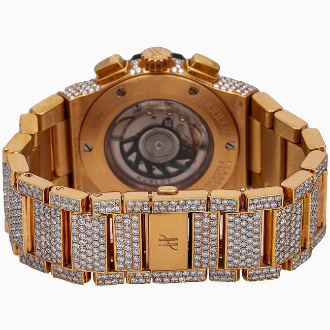 Hublot Rose Gold Classic Fusion Chronograph 520.ox.1180.ox 45mm Black Dial Watch Hublot Rose Gold Classic Fusion Chronograph 520.ox.1180.ox 45mm Black Dial Watch