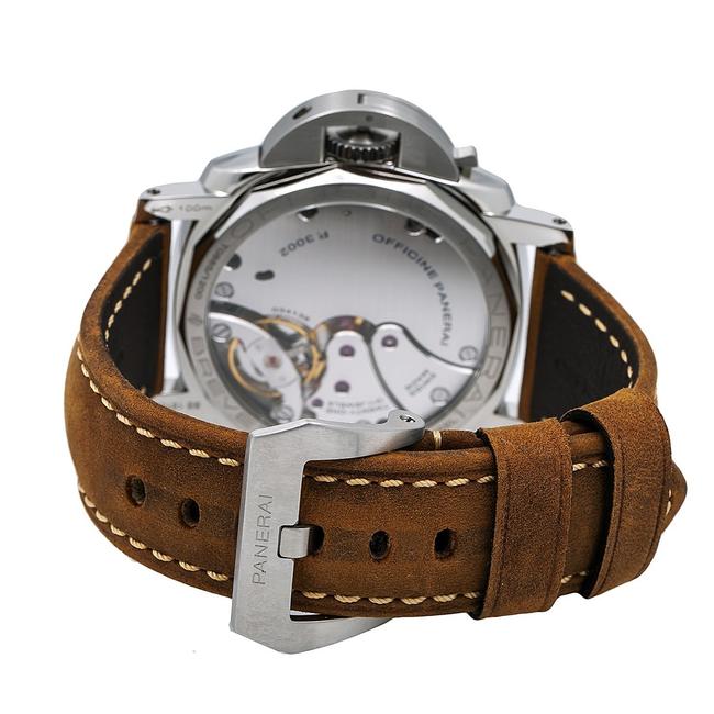 Panerai Black and Brown Luminor 1950 3 Days Power Reserve Pam00423 47mm Dial Watch Panerai Black and Brown Luminor 1950 3 Days Power Reserve Pam00423 47mm Dial Watch