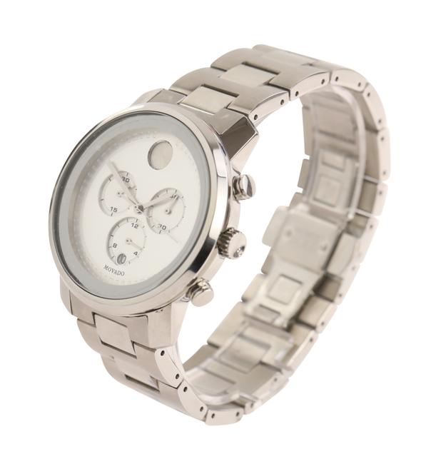 Movado Silver Bold Chronograph Watch Movado Silver Bold Chronograph Watch