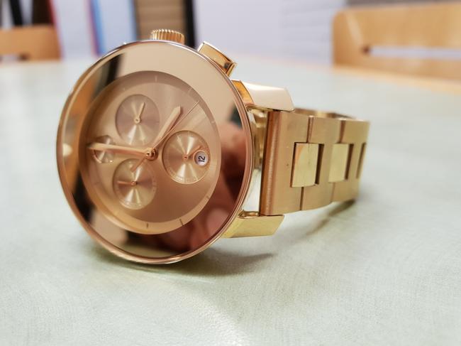 Movado Gold Chronograph Yellow Gold-plated Watch Movado Gold Chronograph Yellow Gold-plated Watch