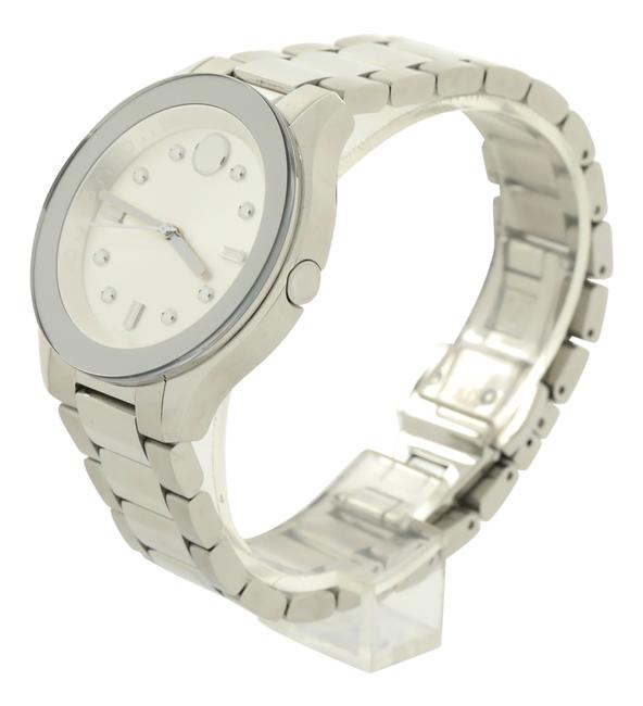 Movado Silver Bold Round Watch Movado Silver Bold Round Watch