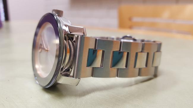 Movado Silver Bold Dial Stainless Steel Ladies 3600084 Watch Movado Silver Bold Dial Stainless Steel Ladies 3600084 Watch