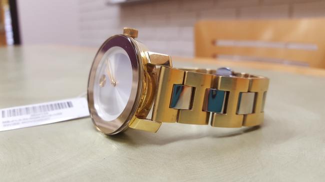 Movado Silver Bold Two Tone 3600129 Stainless Watch Movado Silver Bold Two Tone 3600129 Stainless Watch