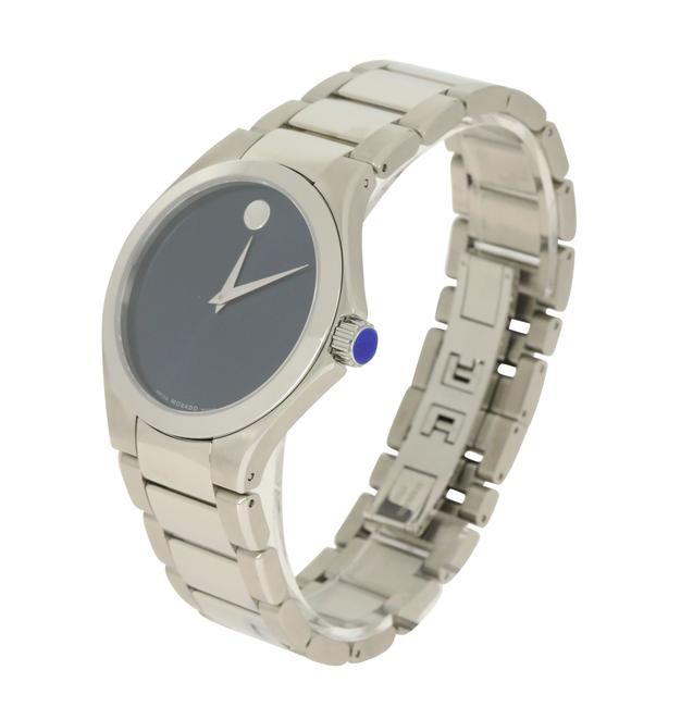 Movado Silver Defio Stainless Steel Watch Movado Silver Defio Stainless Steel Watch