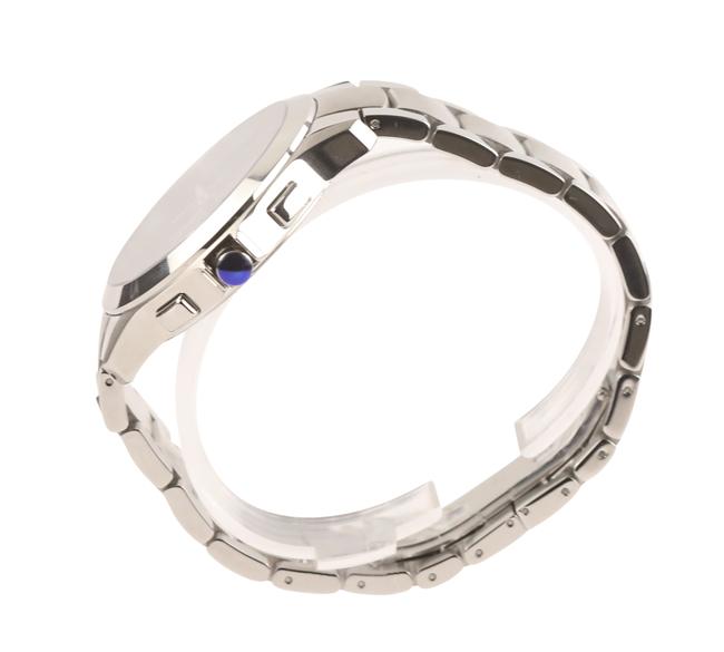 Movado Silver Masino Stainless Steel Black Dial Chronograph Watch Movado Silver Masino Stainless Steel Black Dial Chronograph Watch