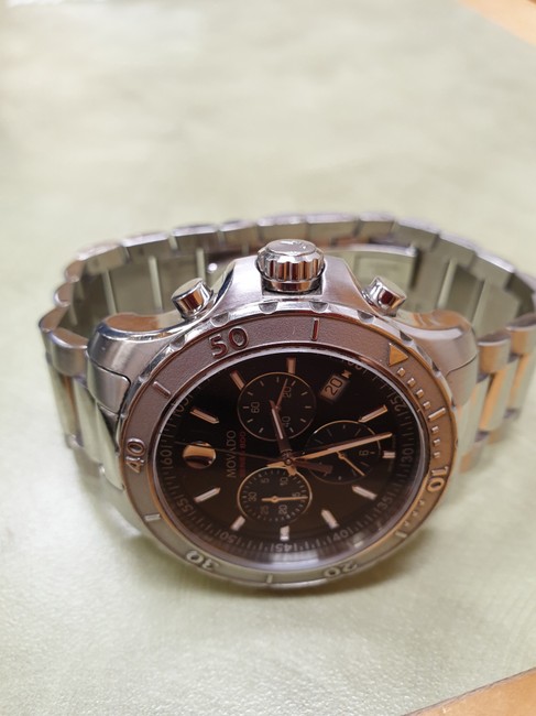 Movado Silver Series 800 Chronograph 2600110 Black Dial Stainless Steel Watch Movado Silver Series 800 Chronograph 2600110 Black Dial Stainless Steel Watch