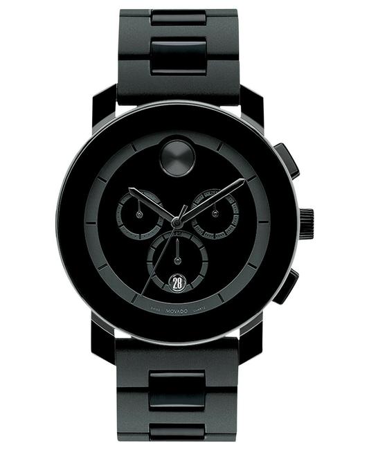 Movado Black 3600048 Mens Bold Chronograph Watch Movado Black 3600048 Mens Bold Chronograph Watch