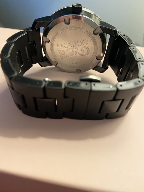 Movado Black Evolution Watch Movado Black Evolution Watch