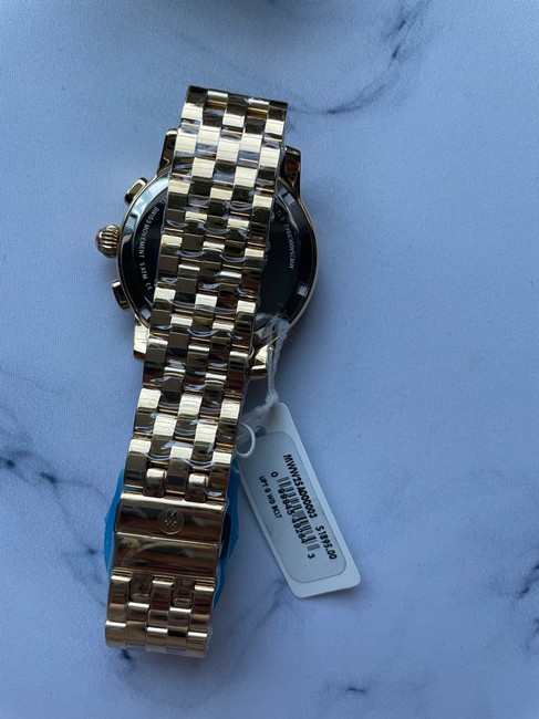 Michele Gold Mww25a000003 Uptown Diamond Dial Watch Michele Gold Mww25a000003 Uptown Diamond Dial Watch