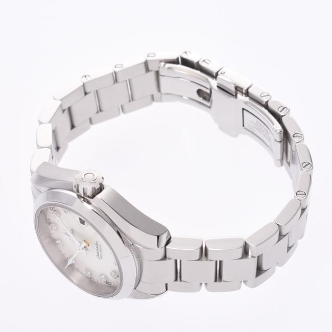 Omega Silver Diamonds Stainless Steel Seamaster Aqua Terra 231.10.30.61.55.001 Mens Wristwatch 28 Mm Watch Omega Silver Diamonds Stainless Steel Seamaster Aqua Terra 231.10.30.61.55.001 Mens Wristwatch 28 Mm Watch