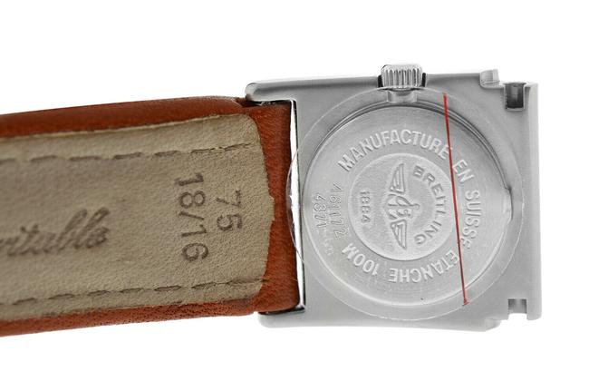 Breitling Silver New Utc Module A61172 with Strap Steel Mens Quartz Watch Breitling Silver New Utc Module A61172 with Strap Steel Mens Quartz Watch
