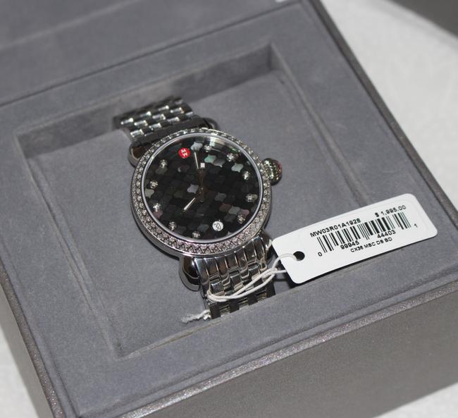 Michele Black Mother Of Pearl Mosaic Csx Diamond Watch Michele Black Mother Of Pearl Mosaic Csx Diamond Watch