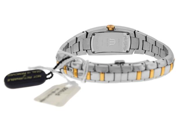 Maurice Lacroix Silver Gold New Lady Intuition In3012-ps103-120 Steel Quartz Watch Maurice Lacroix Silver Gold New Lady Intuition In3012-ps103-120 Steel Quartz Watch
