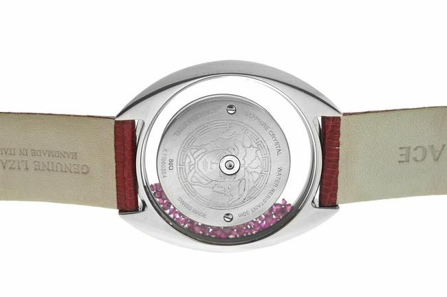 Versace Silver New Destiny Spirit 86q971md497 S800 Floating Crystals 38mm Watch Versace Silver New Destiny Spirit 86q971md497 S800 Floating Crystals 38mm Watch